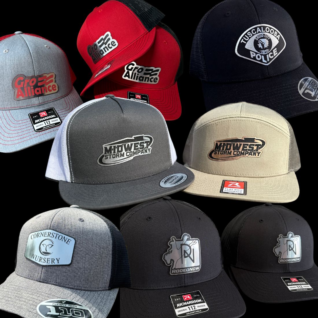 Acrylic Patch Custom Caps