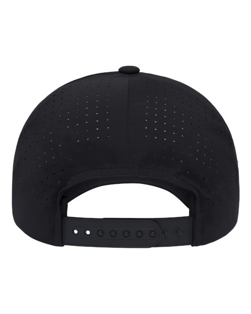 12 YP Delta Premium Dry Fit Snapback with Leather Patch