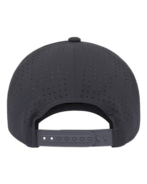 12 YP Delta Premium Dry Fit Snapback with Leather Patch