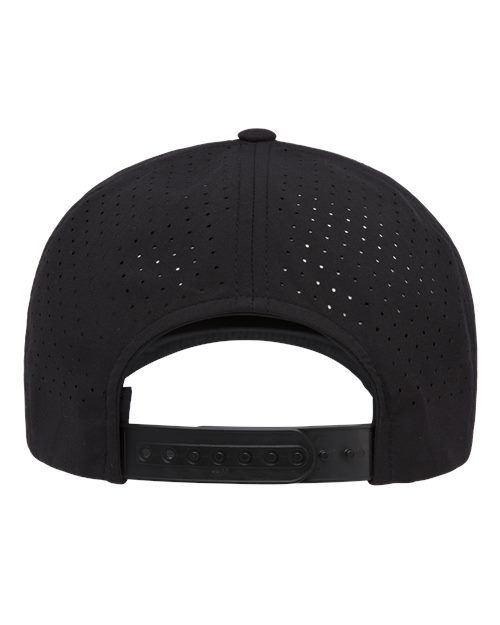 12 YP 5 Panel Perforated Dry-Fit with Leather Patch