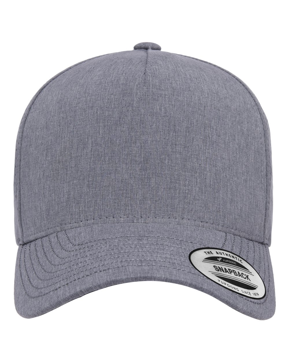 12 YP 5 Panel Perforated Dry-Fit with Leather Patch