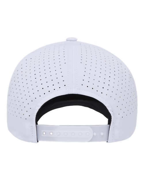 12 YP 5 Panel Perforated Dry-Fit with Leather Patch