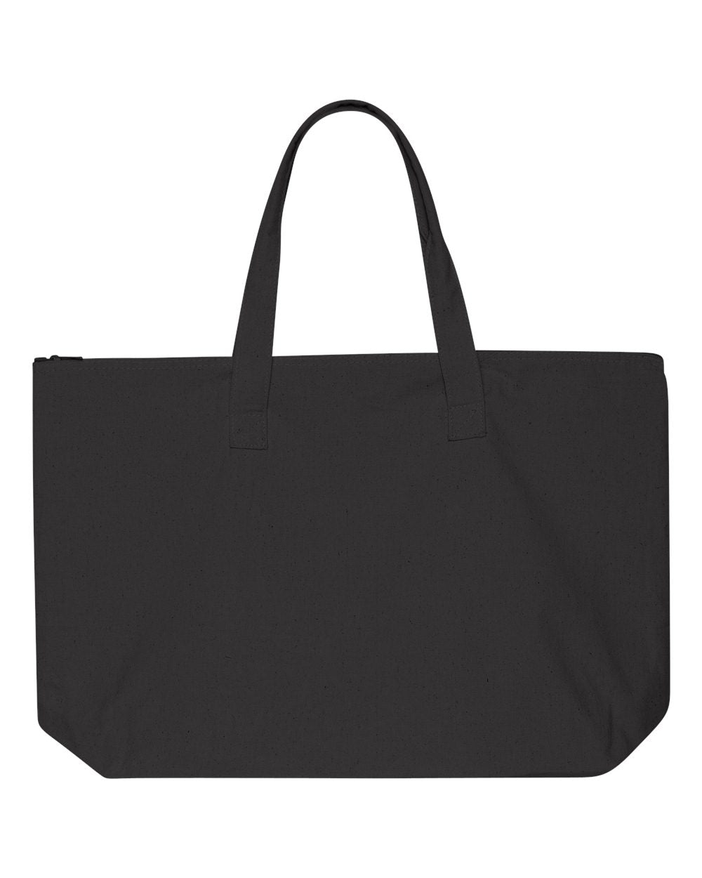 (12) Canvas Zippered Tote Bag-Full Color Print