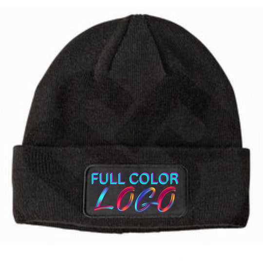 12 Full Color Print Stocking Hats - Beknown