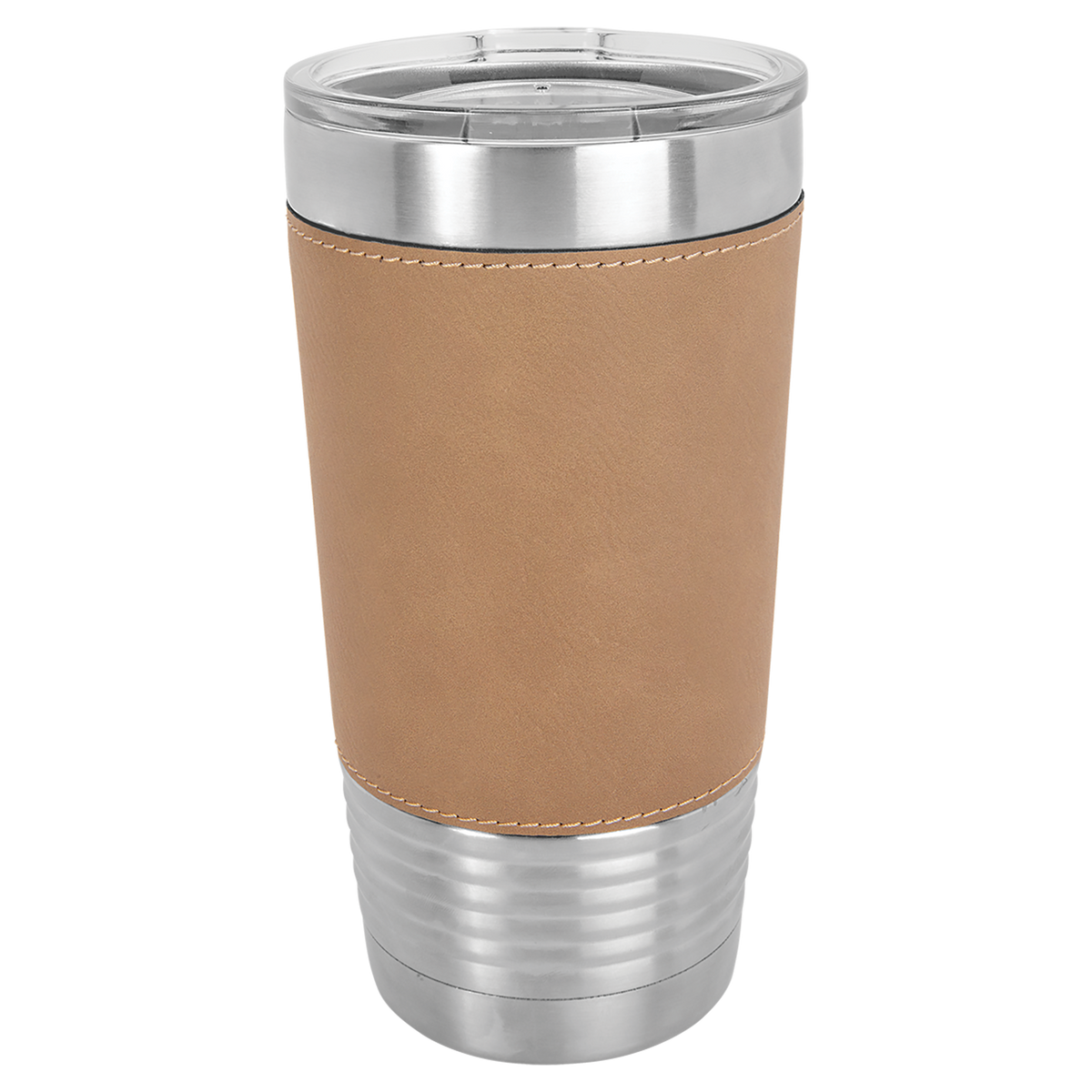 (12) 20oz Leather Wrapped Tumblers