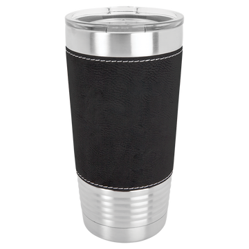 12) 20oz Leather Wrapped Tumblers - Beknown