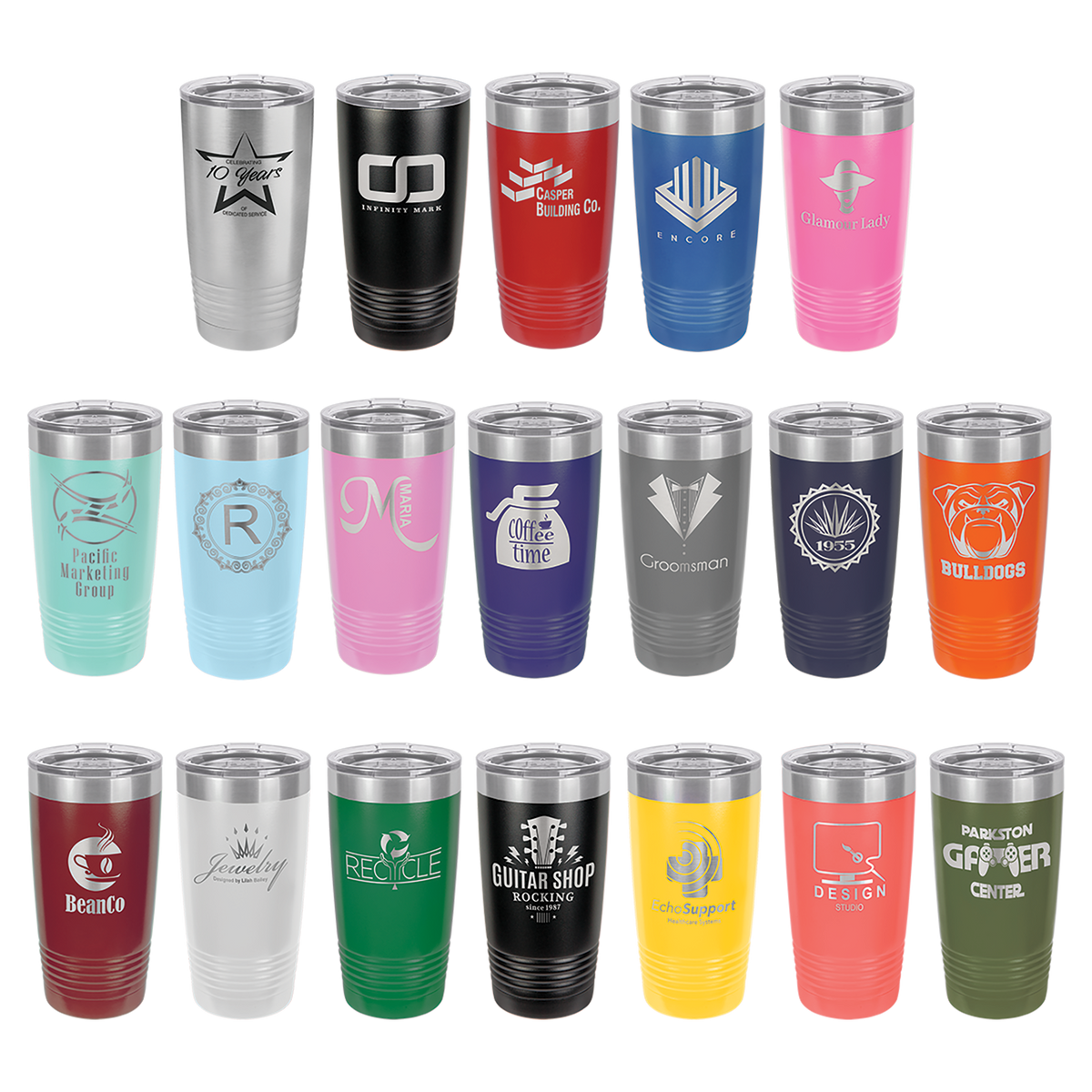 (12) 20oz Tumblers