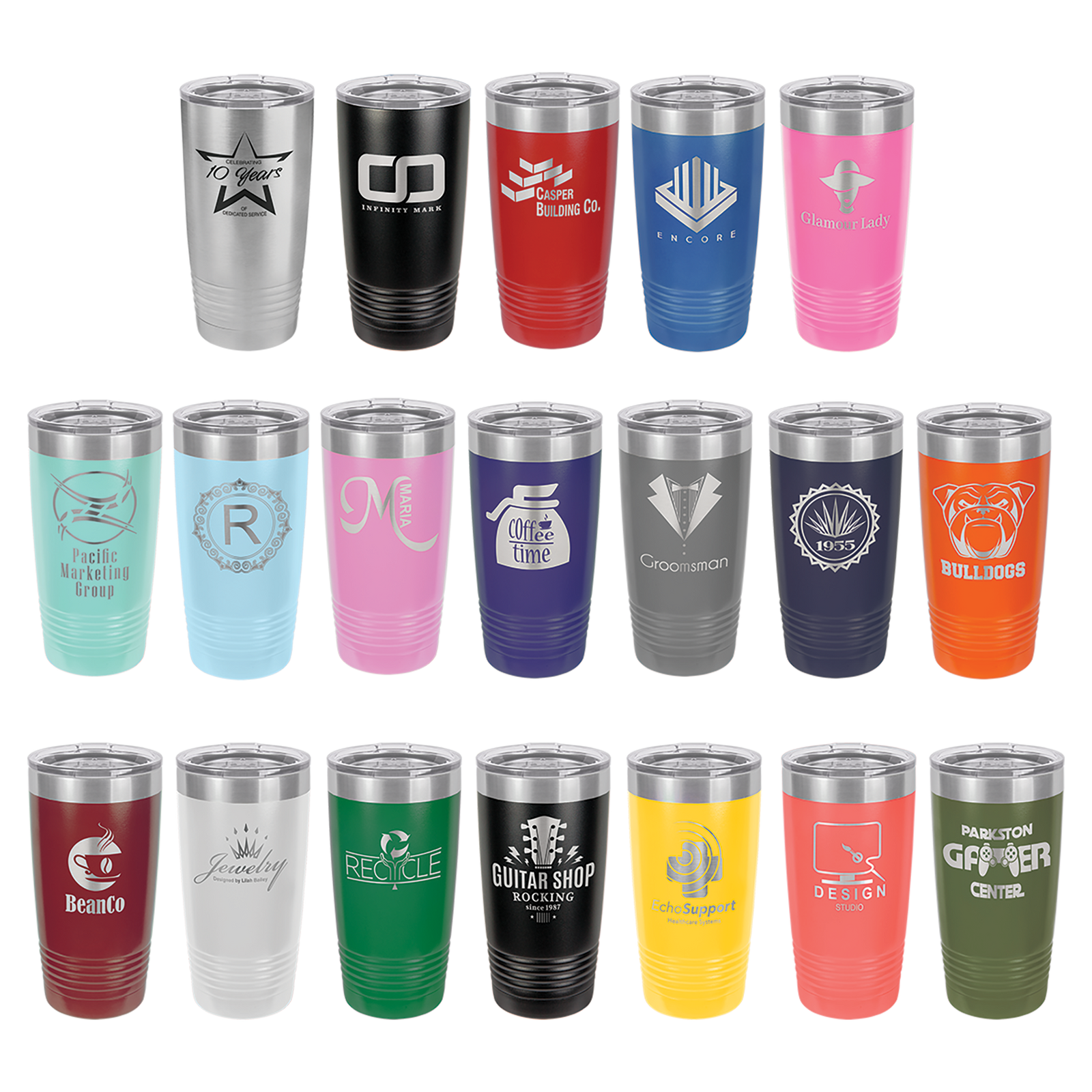 (12) 20oz Tumblers