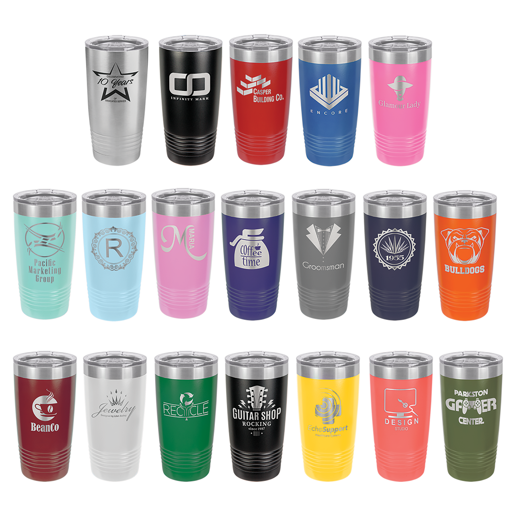 (12) 20oz Tumblers