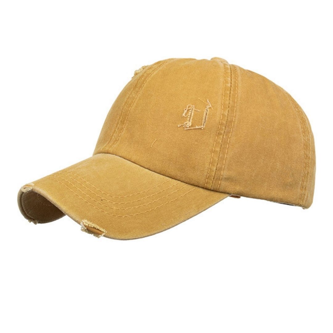 Ponytail Cap with Full Color Print