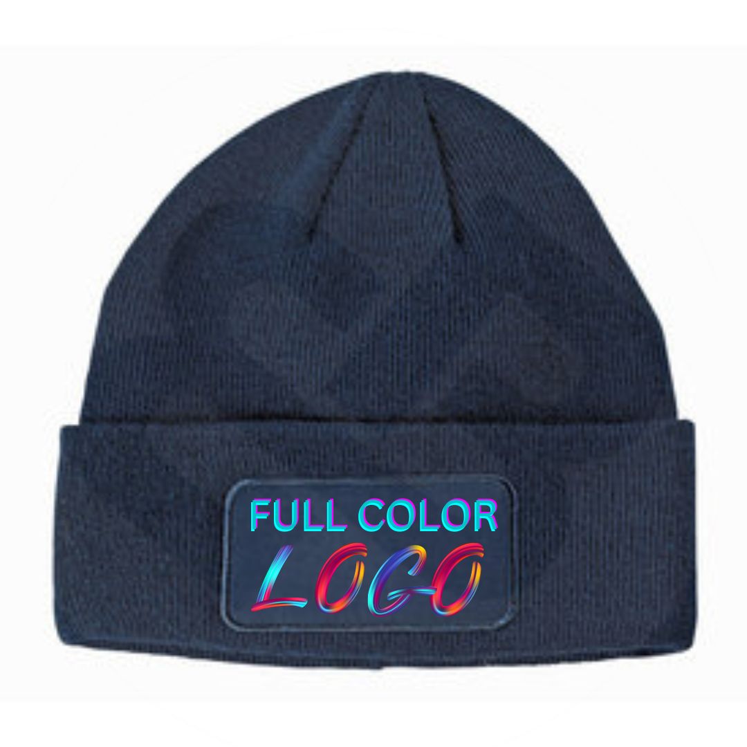 12 Full Color Print Stocking Hats