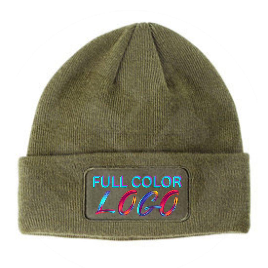 12 Full Color Print Stocking Hats