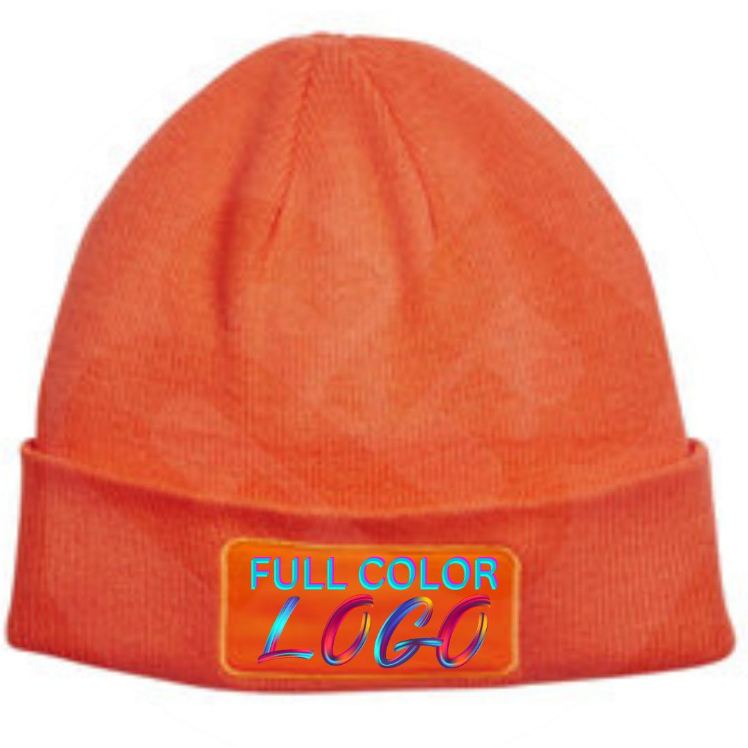 12 Full Color Print Stocking Hats